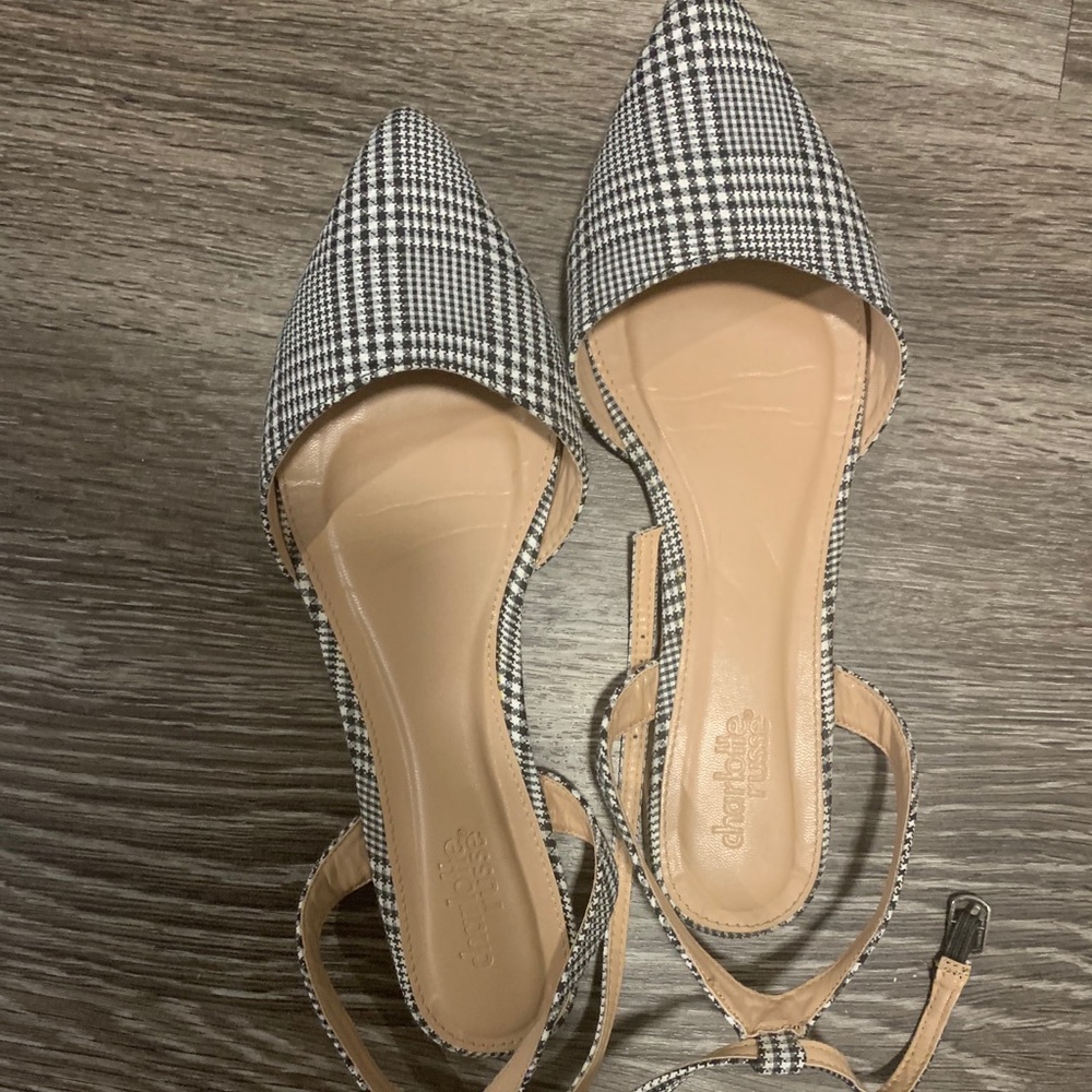 Charlotte Russe wrap flats